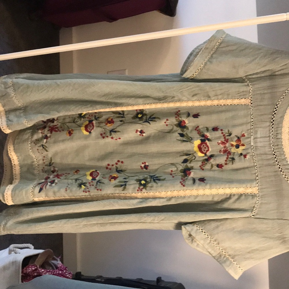 Umgee embroidered floral dress